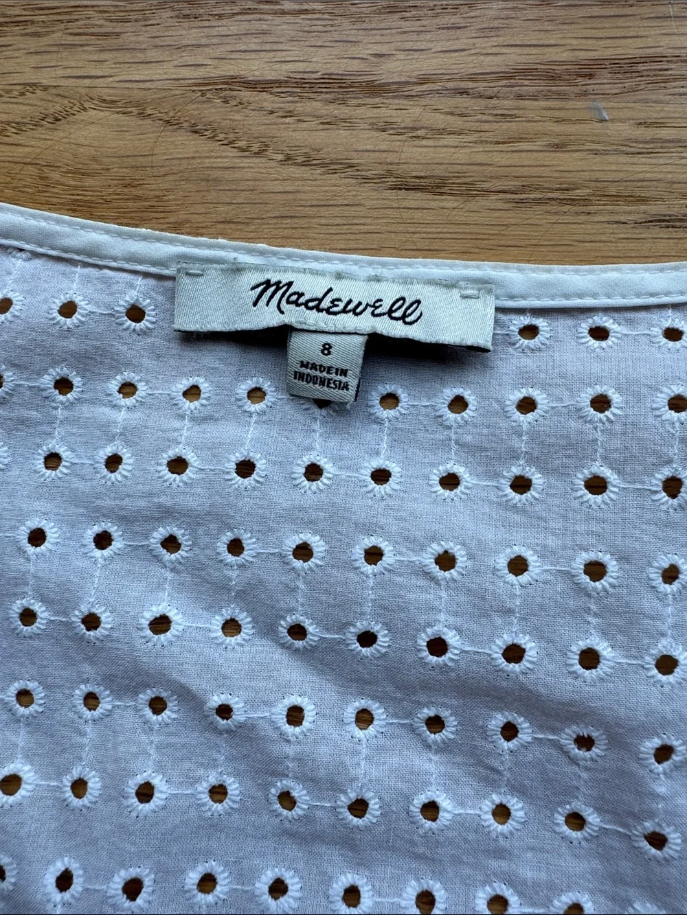 Madewell crisp white